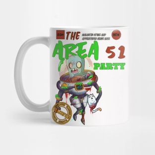 Sci-Fi Fan Party Monster Space Alien Mug